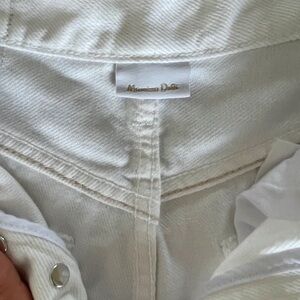 Massimo Dutti White Women Jeans